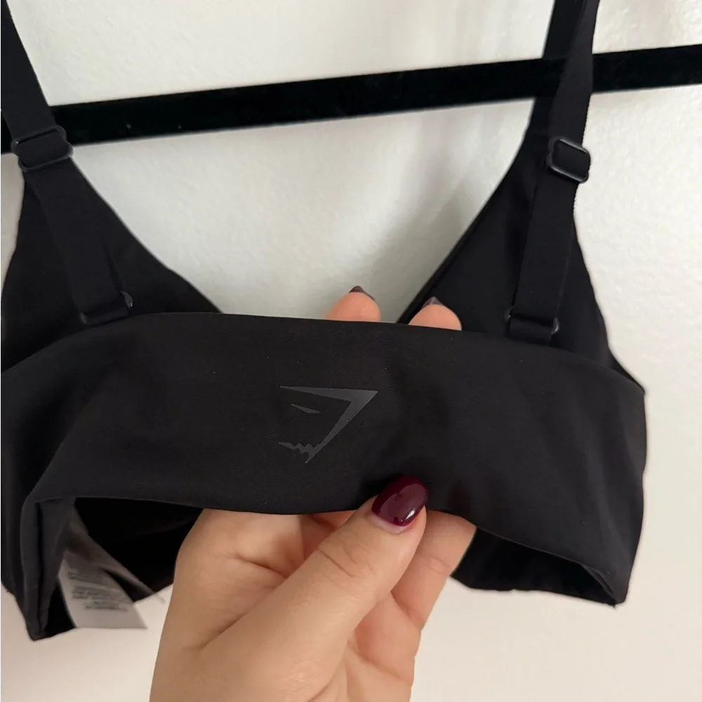 NEW Black Gymshark Twist Bra - Picture 3 of 7